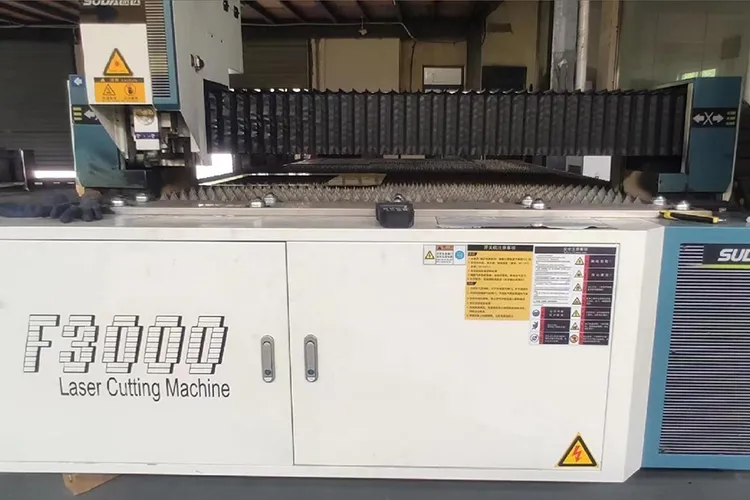 Laser Cutting Machine used in metal fabrication